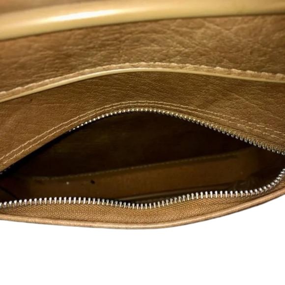 American Tourister Vintage 1960's Soft Shell Light Tan Retro Travel Bag RARE - Picture 14 of 16